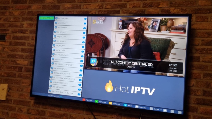 Nederlandse zenders in 16K op een Smart TV: NPO, RTL, SBS, Viaplay en Ziggo Sport